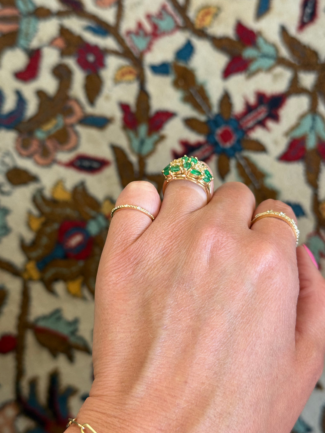 Vintage emerald ring