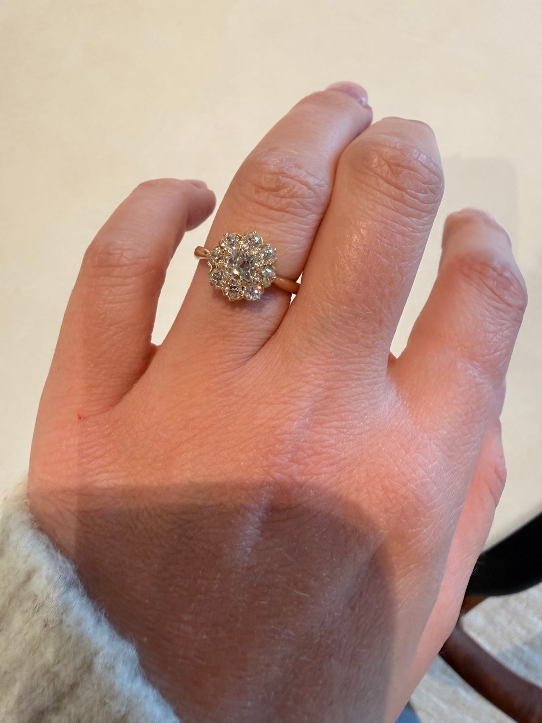 Antique diamond ring