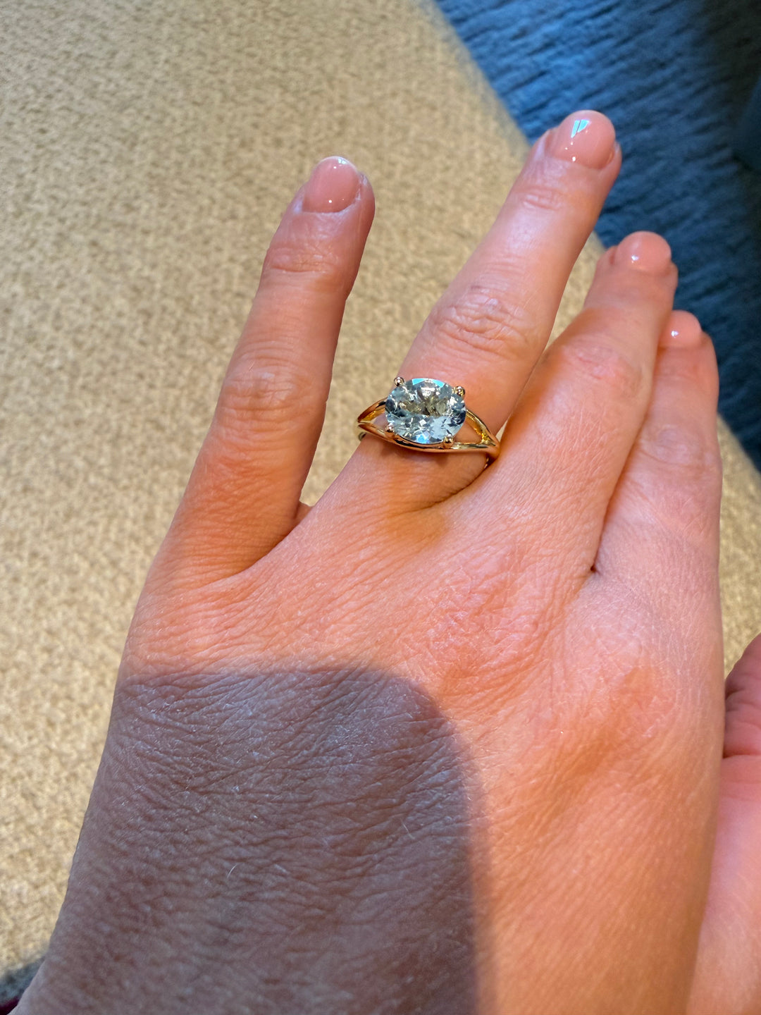 Vintage Aquamarine ring