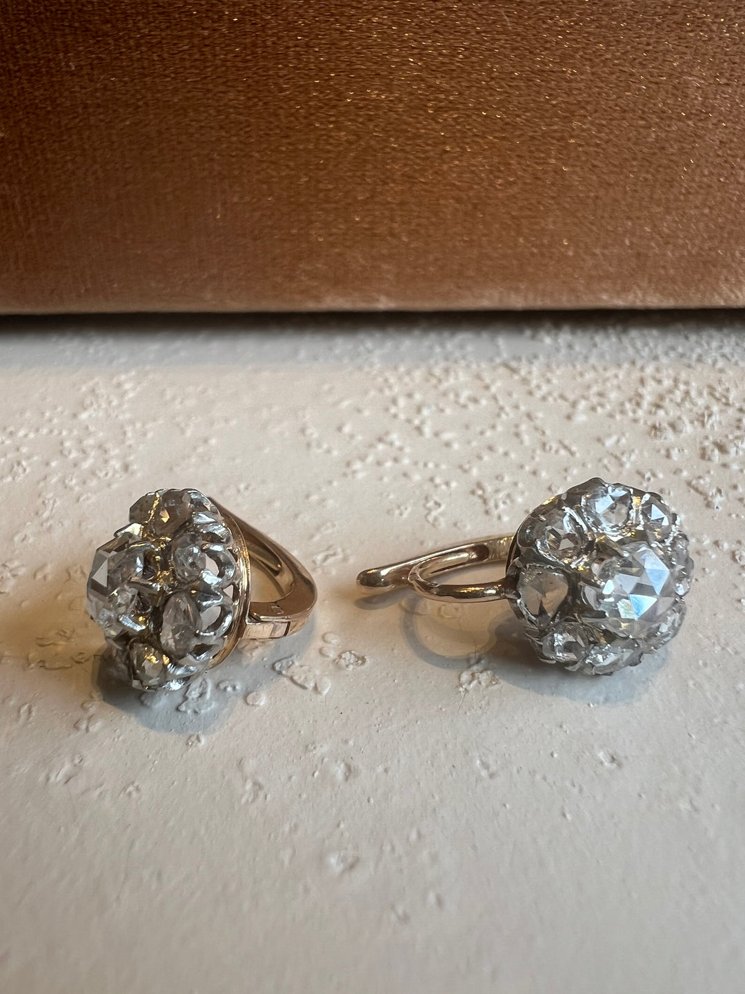 Victorian diamond earrings