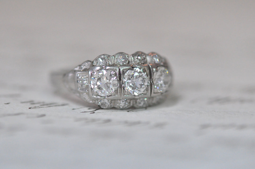 Georgian diamond ring