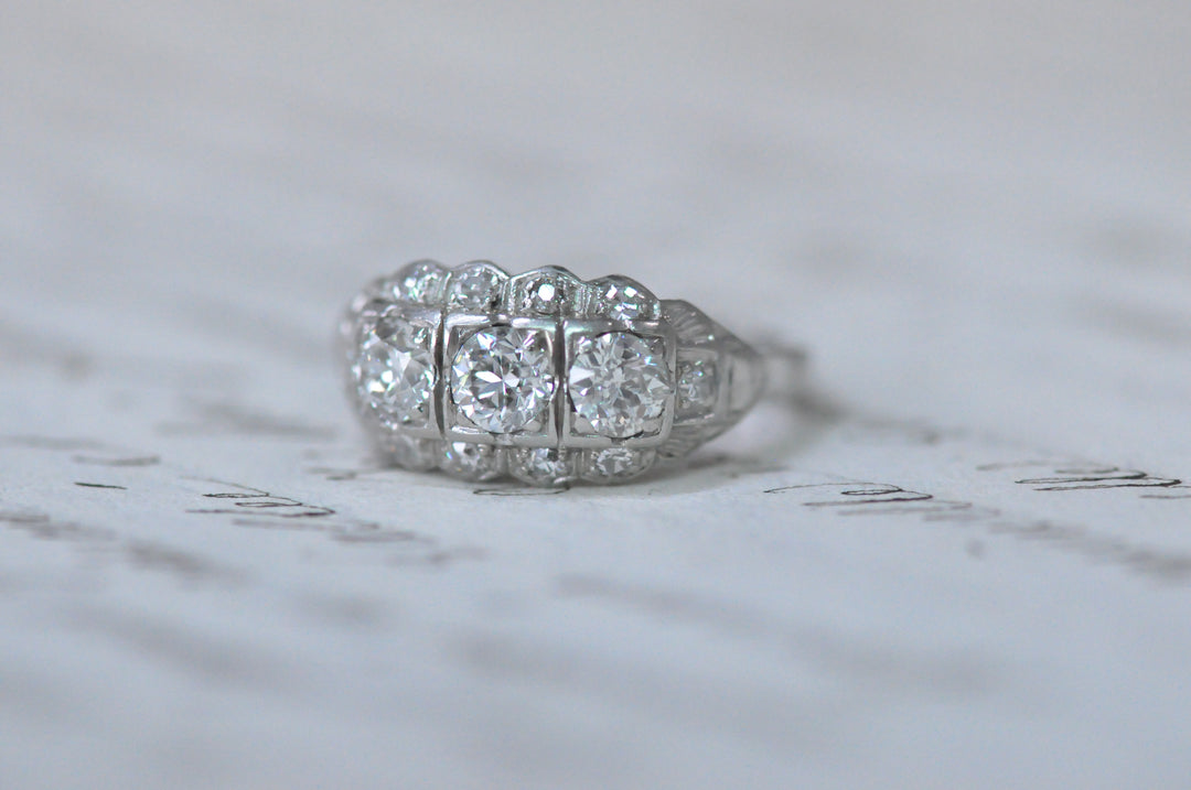 Georgian diamond ring