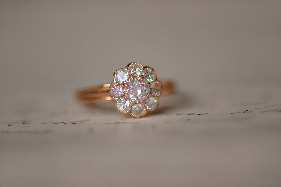 Antique diamond ring