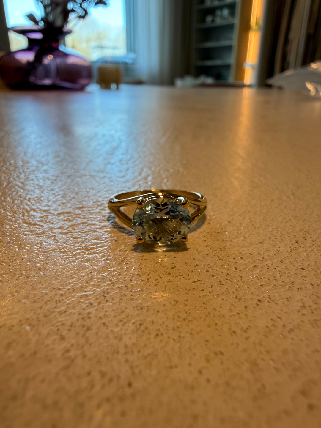 Vintage Aquamarine ring