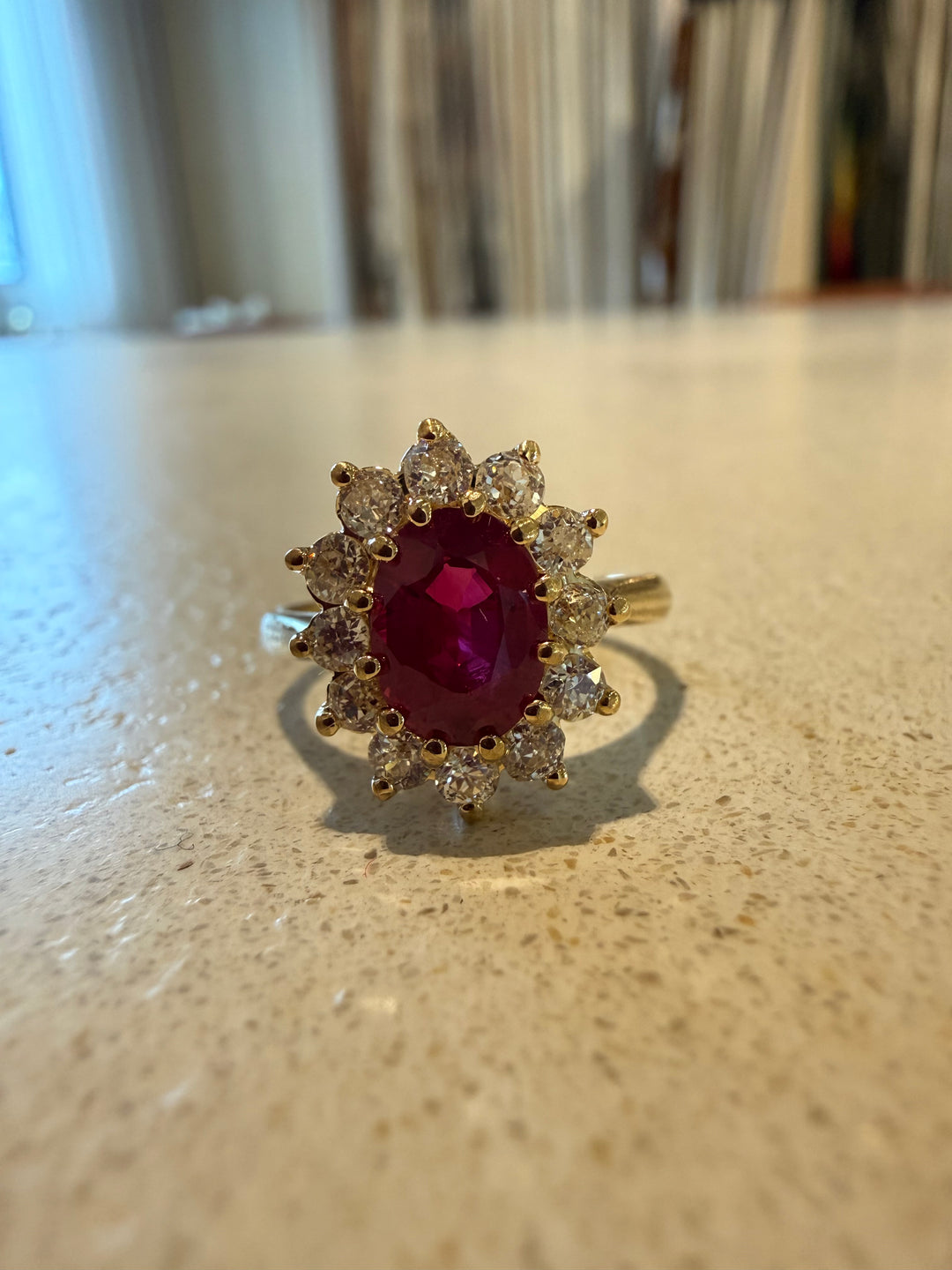 Burmese Ruby ring