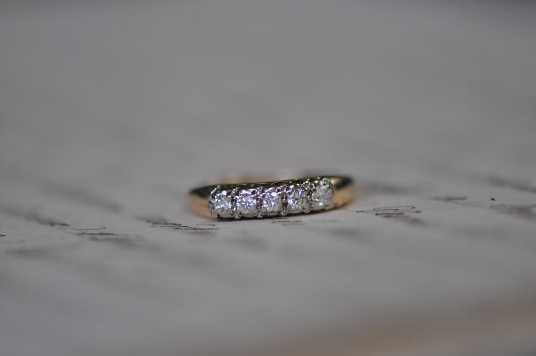 Antique diamond ring