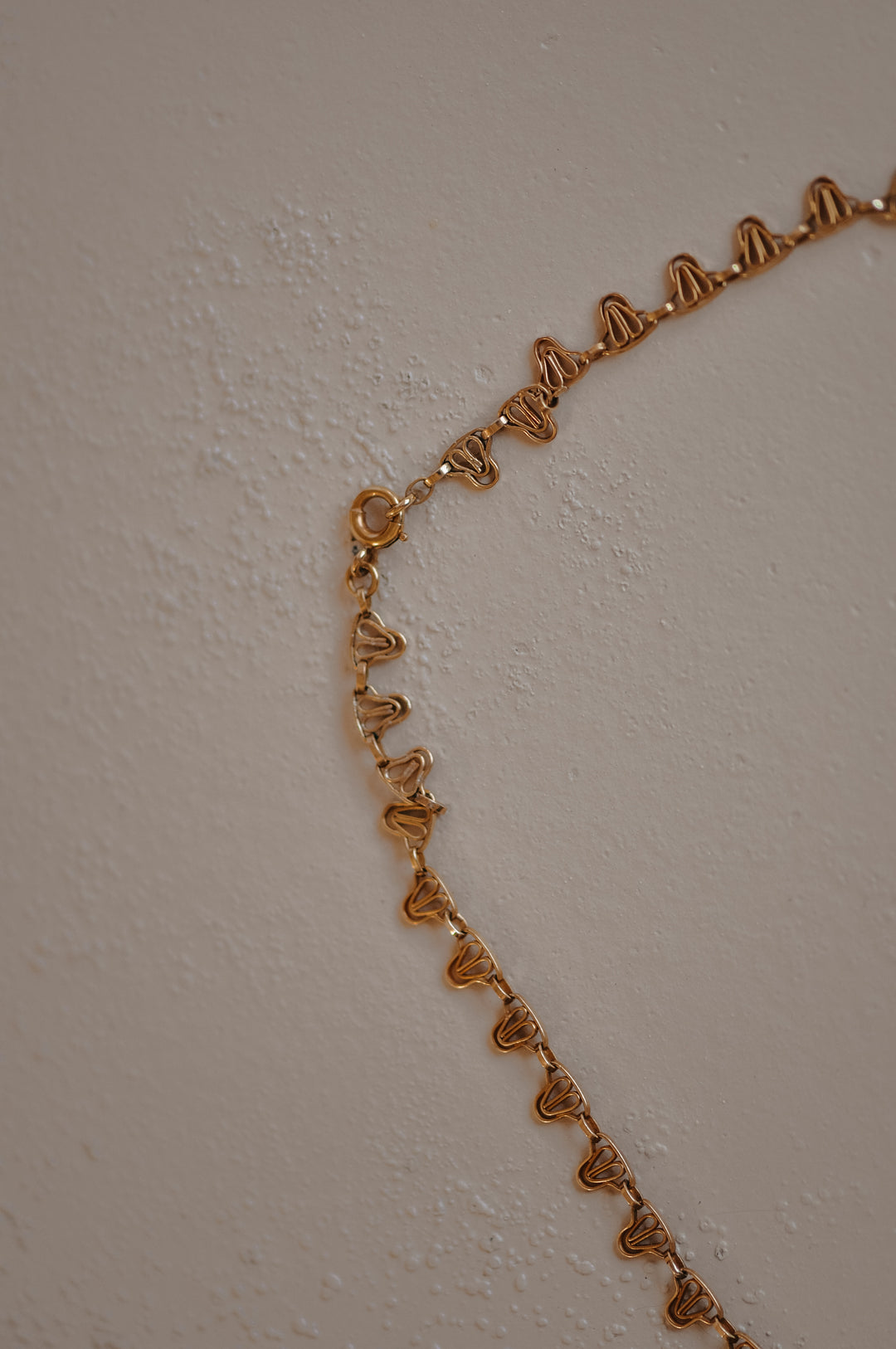 Antique yellow gold necklace
