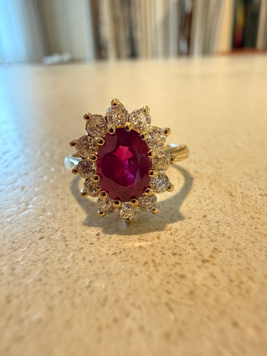 Burmese Ruby ring