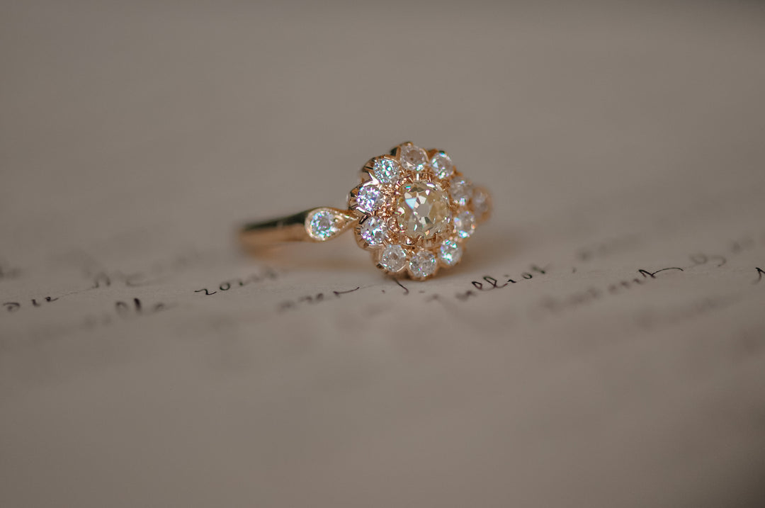 Antique diamond ring