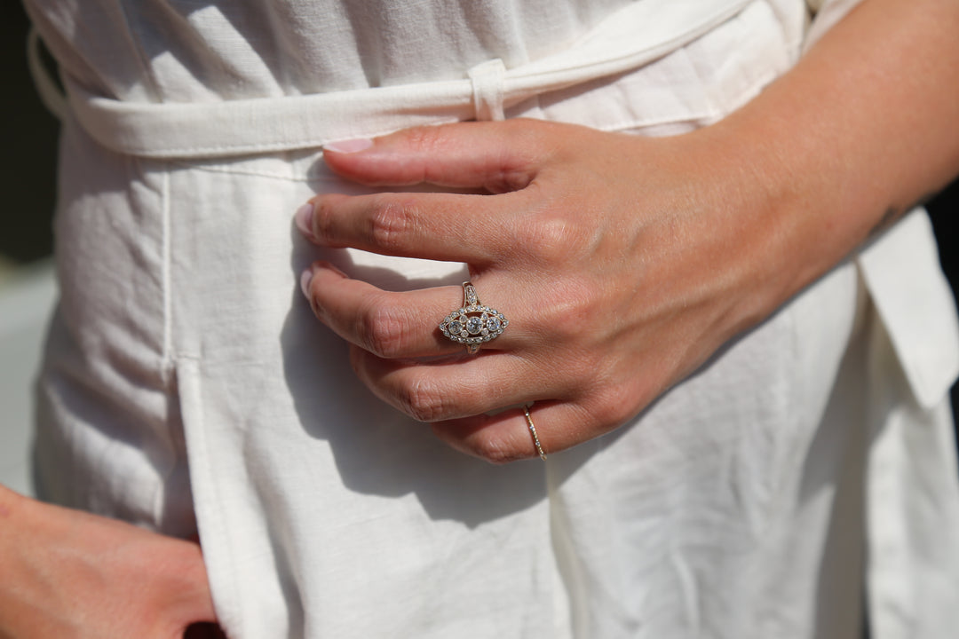 Beautiful Art Deco diamond ring