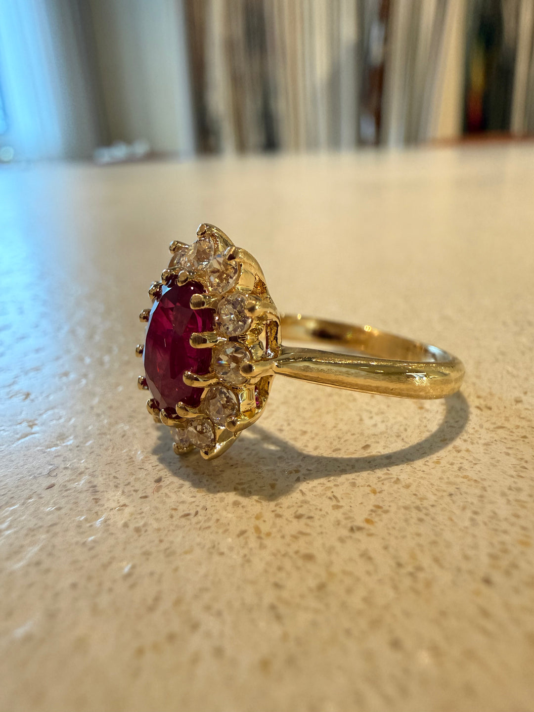 Burmese Ruby ring