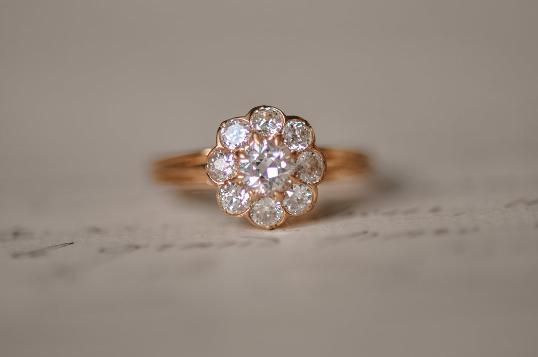 Antique diamond ring