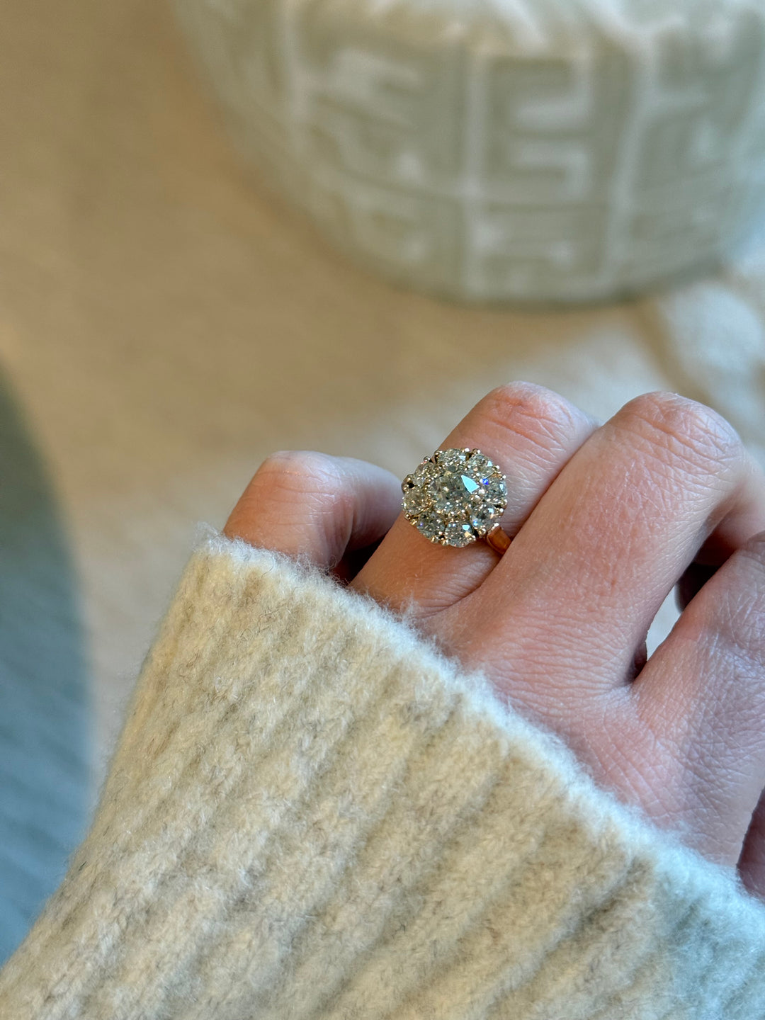 Antique diamond ring