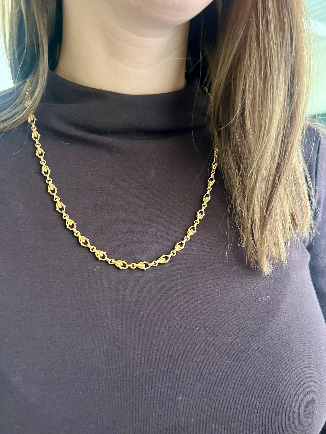 Antique necklace 18K