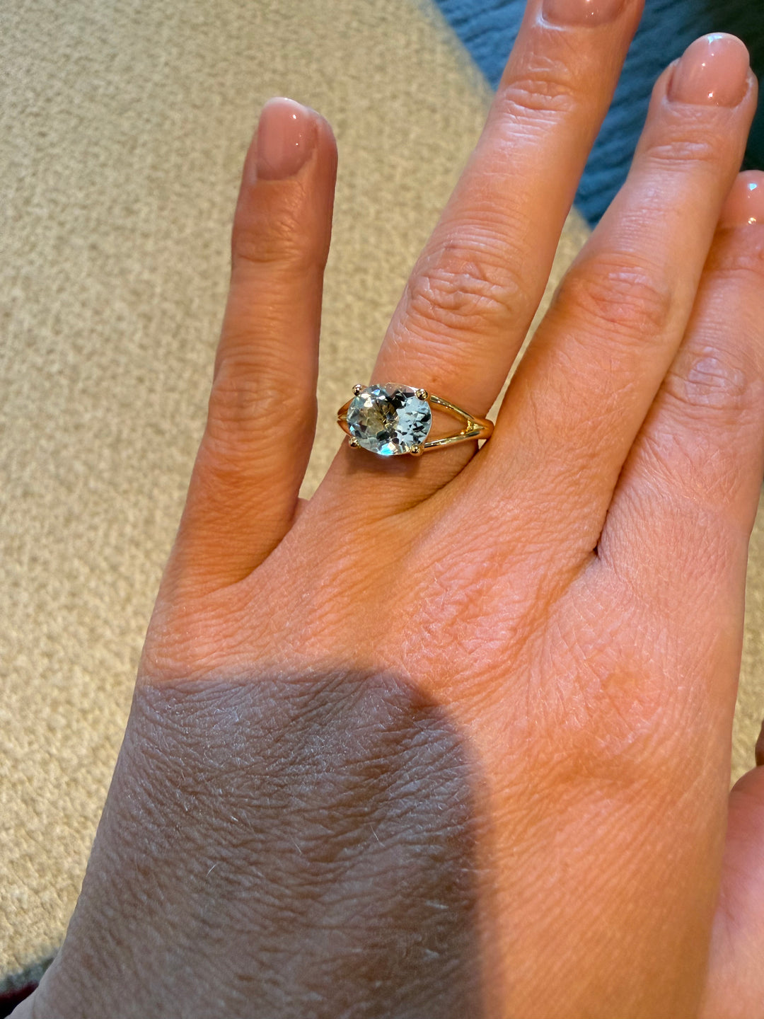 Vintage Aquamarine ring