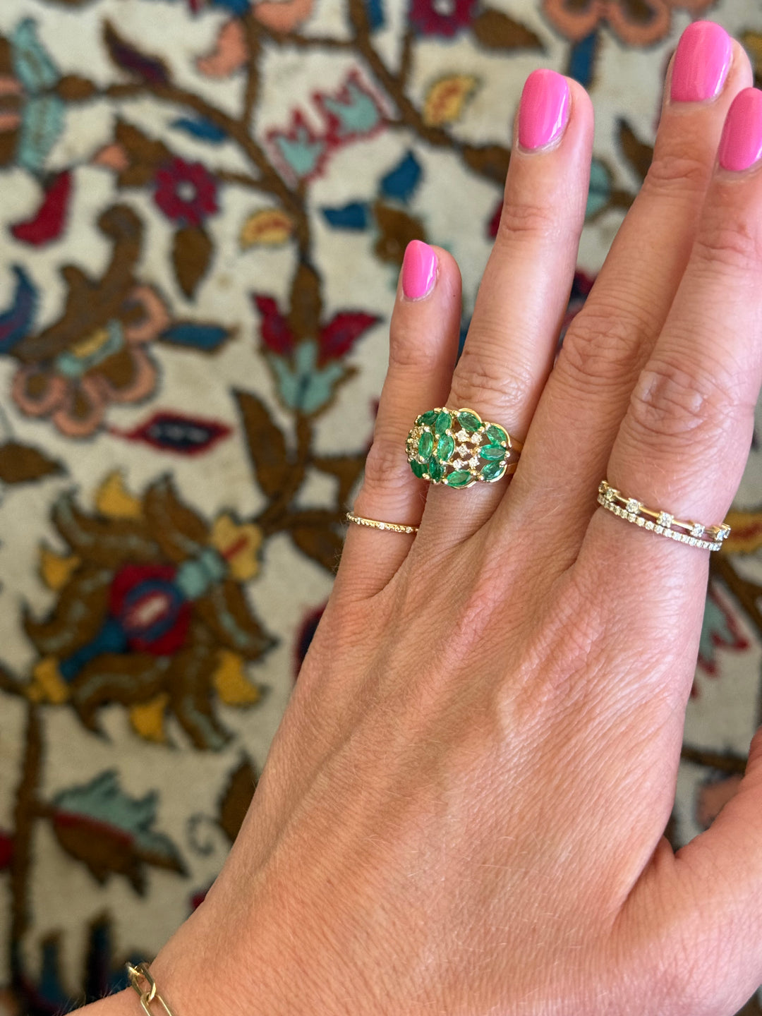 Vintage emerald ring