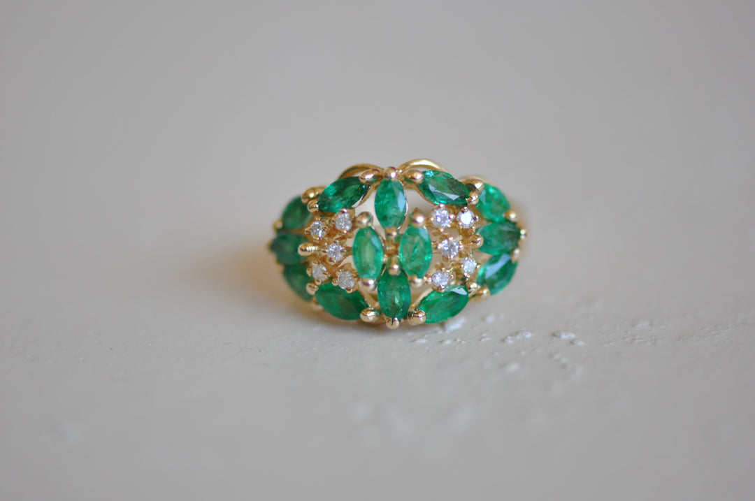 Vintage emerald ring