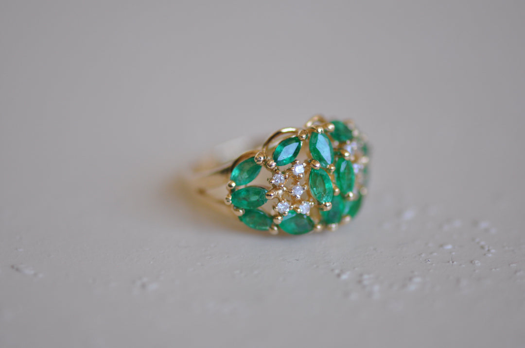 Vintage emerald ring