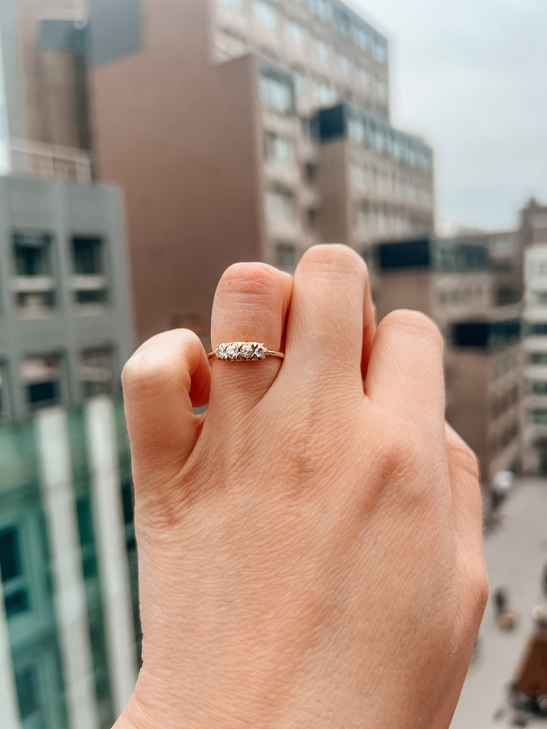 Vintage old mine ring