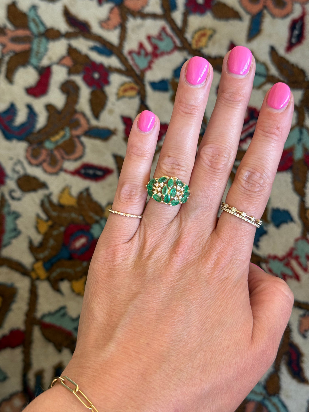 Vintage emerald ring