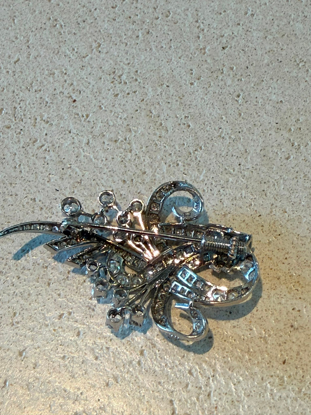 Antique diamond broche 1910