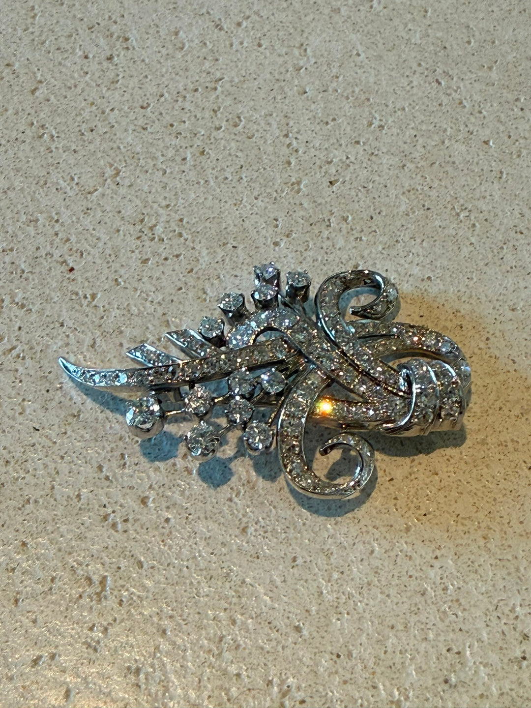 Antique diamond broche 1910
