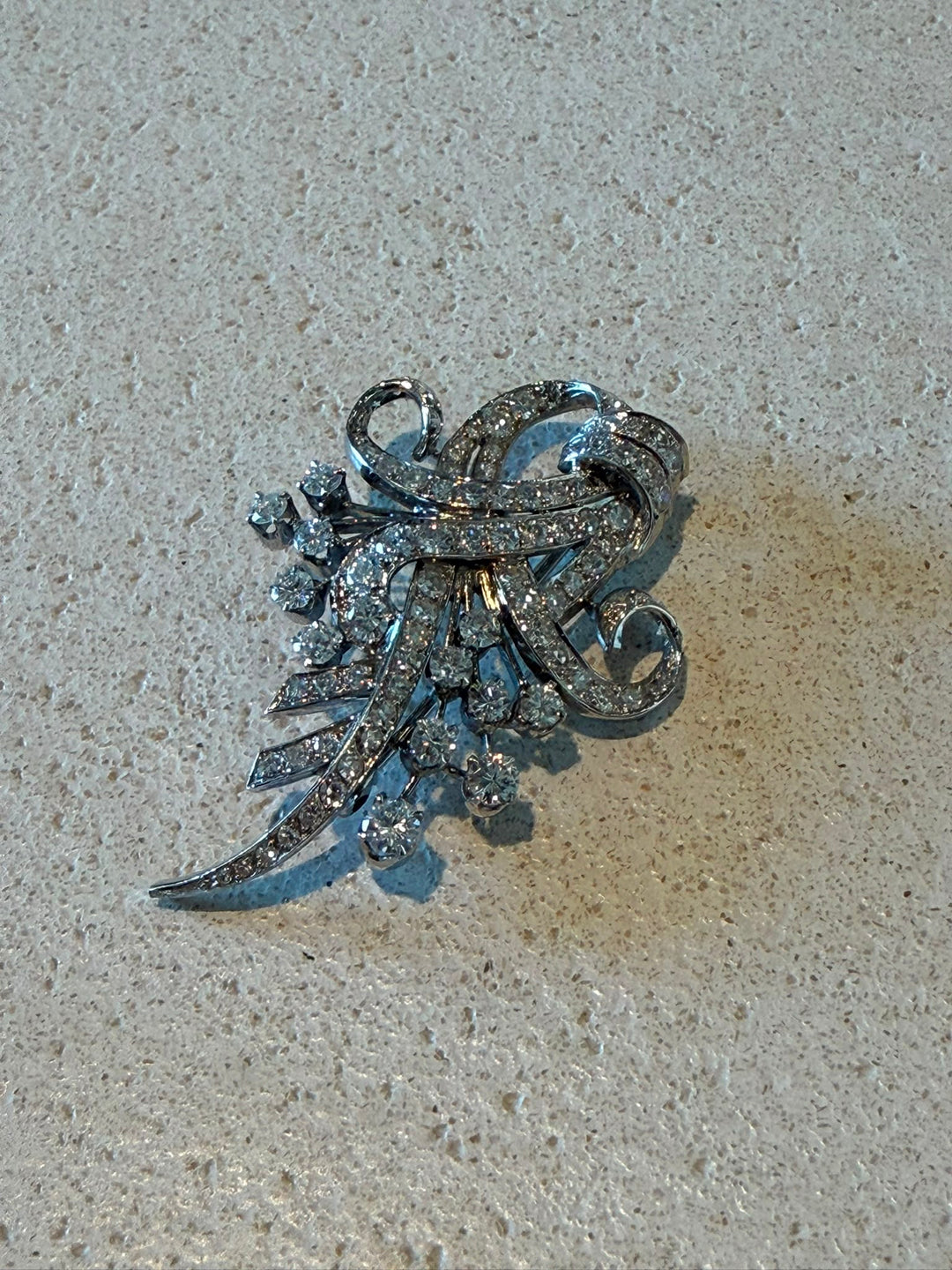 Antique diamond broche 1910