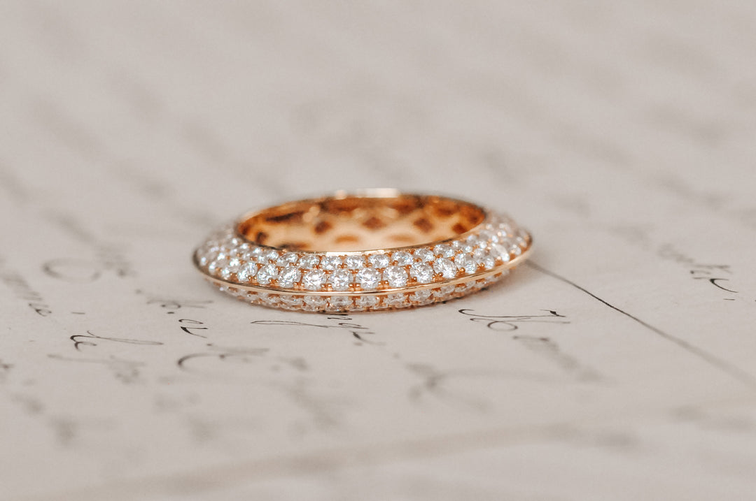 18k Art deco ring